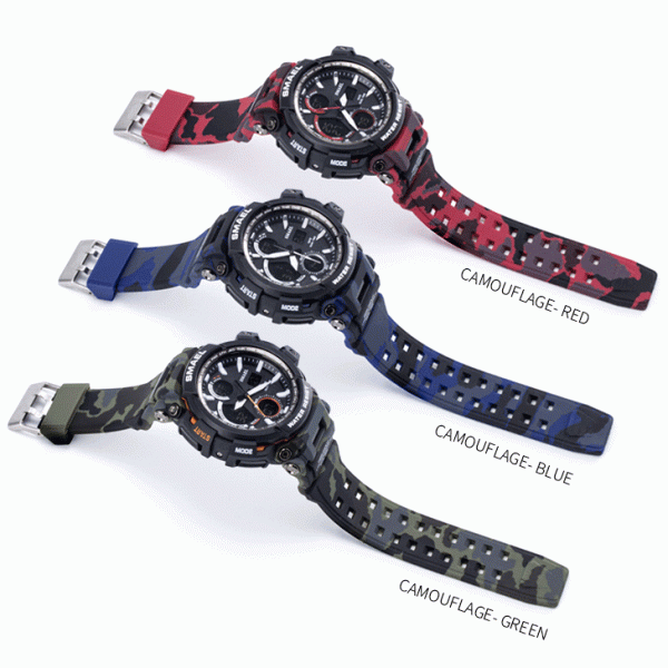 Jam Tangan Digital Smael 1708C Original