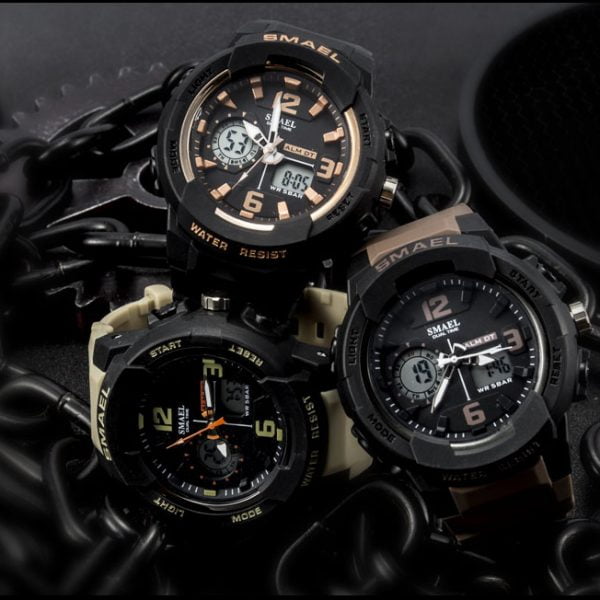 Jam Tangan Digital SMAEL 1645 Original